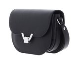 COCCINELLE Dew Crossbody Grained Leather Noir