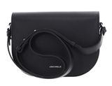 COCCINELLE Dew Crossbody Grained Leather Noir