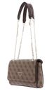 GUESS Noelle Girlfriend Satchel Latte Logo / Brown GUESS Noelle Girlfriend Satchel Latte Logo / Brown