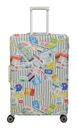 travelite Trolley Cover L Multi Color / Tickets