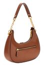 GUESS Kuba Top Zip Shoulder Bag Cognac GUESS Kuba Top Zip Shoulder Bag Cognac