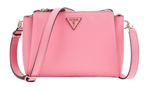 GUESS Noelle Tri Compartment Crossbody Bag Pink