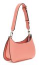 GUESS Meridian Mini Top Zip Shoulder Bag Coral GUESS Meridian Mini Top Zip Shoulder Bag Coral