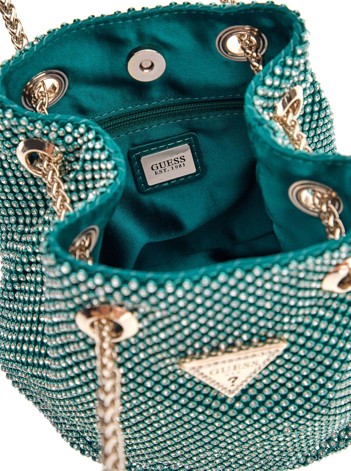 Guess Elsie Mini Pouch in Green