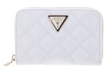 GUESS Giully SLG Zip Around Wallet White