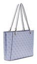 GUESS Noelle Noel Tote Light Blue Logo