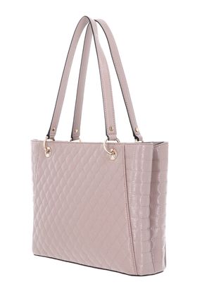 GUESS shoulder bag Yarmilla Noel Tote Taupe | Buy bags, purses 