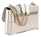 GUESS Noreen Logo Convertible Crossbody Flap Dove Logo GUESS Noreen Logo Convertible Crossbody Flap Dove Logo
