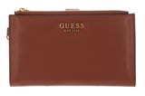GUESS Laurel SLG Double Zip Organizer Cognac GUESS Laurel SLG Double Zip Organizer Cognac