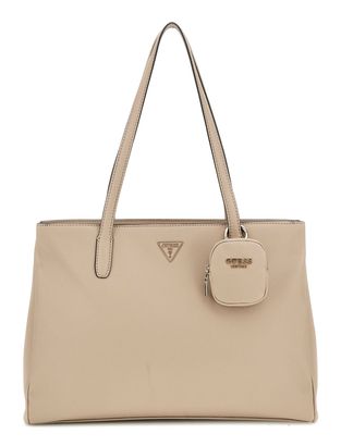 GUESS Power Play Tech Tote Taupe