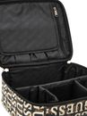 GUESS Stark Cosmetic Organizer Case Brown Multi