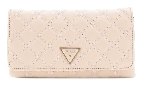 GUESS Giully Mini Xbody Flap Organizer Light Beige