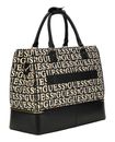 GUESS Stark Zip Bottom Shopper Tote Brown Multi GUESS Stark Zip Bottom Shopper Tote Brown Multi