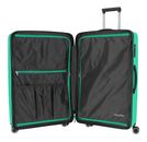 travelite Orbita 4W Trolley L Green travelite Orbita 4W Trolley L Green