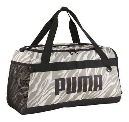 PUMA Challenger Duffel Bag S Alpine Snow-Oak Branch-Animal AOP