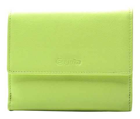 Esquire Viktoria Wallet With Flap Lime