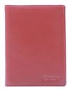 Esquire Silk 02 Passport Case Red Esquire Silk 02 Passport Case Red