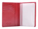 Esquire Silk 02 Passport Case Red Esquire Silk 02 Passport Case Red