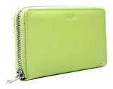 Esquire Viktoria Zip Around Wallet Sharp Green