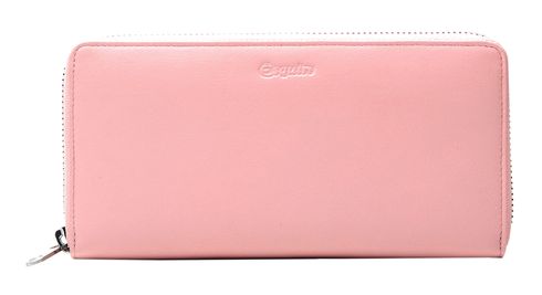 Esquire Viktoria Zip Around Wallet Apricot Blush