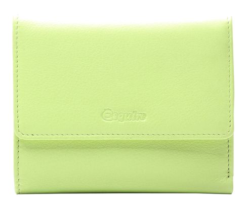 Esquire Viktoria Flap Wallet Lime