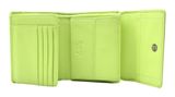Esquire Viktoria Flap Wallet Lime
