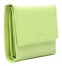 Esquire Viktoria Flap Wallet Lime