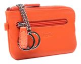 Esquire Viktoria Key Case with Zip Flame Orange