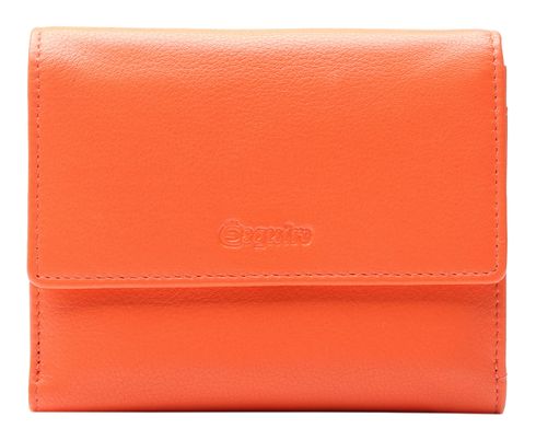 Esquire Viktoria Wallet With Flap Flame Orange