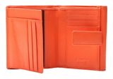Esquire Viktoria Wallet With Flap Flame Orange Esquire Viktoria Wallet With Flap Flame Orange