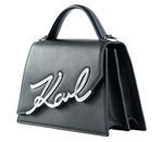KARL LAGERFELD K / Signature 2.0 Crossbody Bag M Black / Nickel