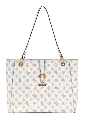 GUESS Kuba Noel Tote White Logo