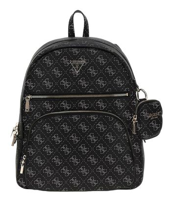 GUESS Power Play Tech Backpack L Dark Black Logo