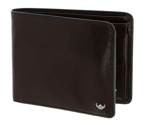 Golden Head Colorado RFID Protect Billfold Coin Wallet Bordeaux