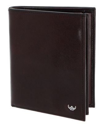 Golden Head Colorado RFID Protect Billfold Coin Wallet Bordeaux