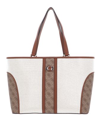 GUESS Kerima Tote Natural / Latte Logo