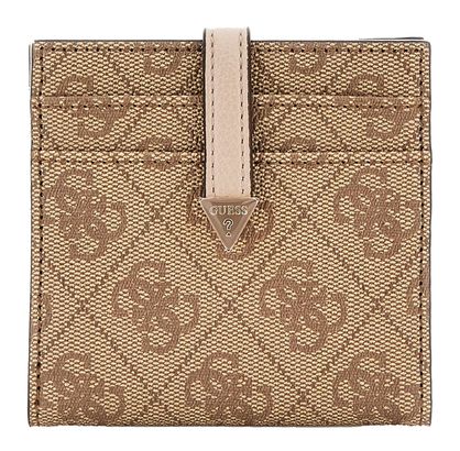 GUESS Laurel Card Case SLG TAB Latte Logo