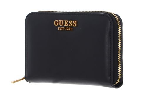 GUESS Laurel SLG Zip Around Wallet M Black