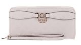 GUESS Arlena Logo SLG Zip Around Wallet L Taupe Logo