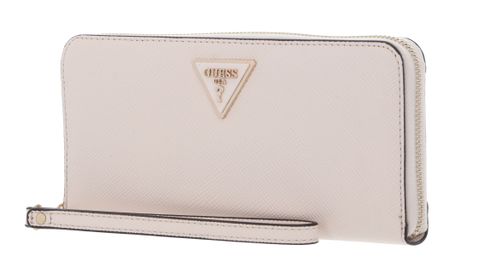 GUESS Laurel SLG Zip Around Wallet L Stone