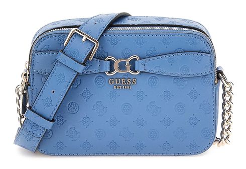 GUESS Arlena Camera Crossbody Bag Slate Logo
