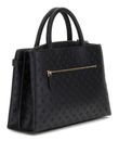GUESS Arlena Girlfriend Satchel Black Logo GUESS Arlena Girlfriend Satchel Black Logo