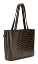 GUESS Arlena Noel Tote Bag Mocha Logo