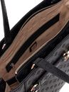 GUESS Arlena Noel Tote Bag Black Logo GUESS Arlena Noel Tote Bag Black Logo