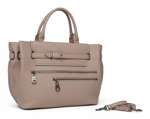 REPLAY Shoulder Bag Taupe Gray
