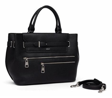 REPLAY Shoulder Bag Black
