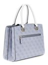 GUESS Noelle Girlfriend Satchel Light Blue Logo GUESS Noelle Girlfriend Satchel Light Blue Logo