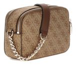 GUESS Noreen Camera Crossbody Latte Logo / Brown GUESS Noreen Camera Crossbody Latte Logo / Brown