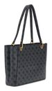 GUESS Kuba Noel Tote Charcoal Logo GUESS Kuba Noel Tote Charcoal Logo