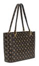 GUESS Kuba Noel Tote Mocha Logo GUESS Kuba Noel Tote Mocha Logo